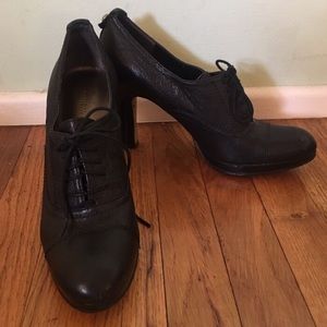 Black Oxfords by Nine West